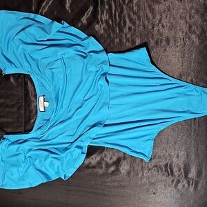 Large Blue Body Suit